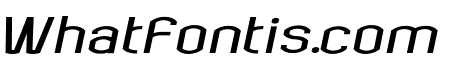 Bokeseni Bold Expanded Italic
