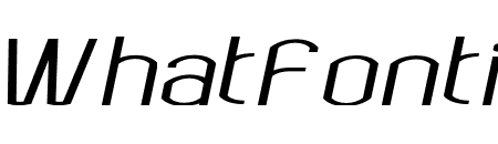Bokeseni Expanded Italic