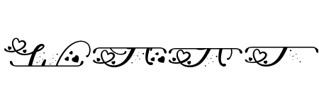 Wonderlove Split Monogram reguler