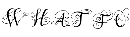 Monogram Swans