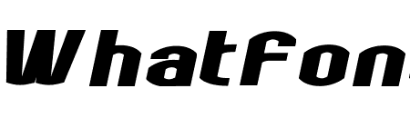 Bokeseni Fat Expanded Italic