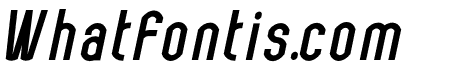 Bokeseni Bold Condensed Italic