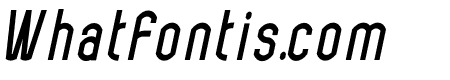 Bokeseni SemiBold Condensed Italic