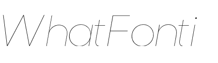Sharp Sans Display No2 Ultrathin Oblique