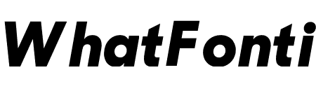 Sharp Sans Display No2 Extrabold Oblique