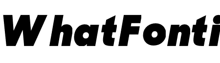 Sharp Sans Display No2 Black Oblique