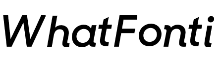 Sharp Sans Display No1 Semibold Italic