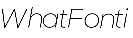 Sharp Sans Light Italic