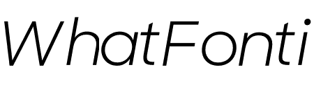 Sharp Sans Book Italic