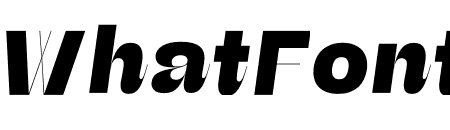 Beatrice Display Extrabold Italic
