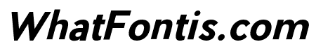 Pier Sans Bold Italic