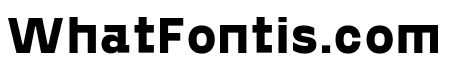 Gosha Sans Ultrabold