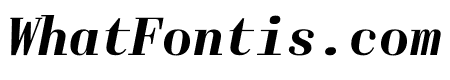 Laplace Mono Bold Italic