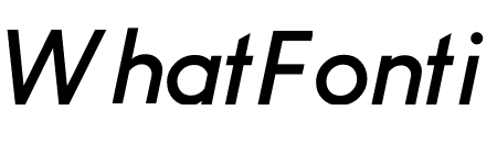 U8 Medium Italic