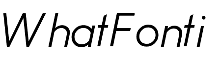 U8 Light Italic