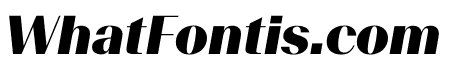 Beausite Grand Black Italic