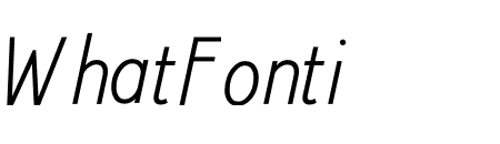 Baton Light Italic
