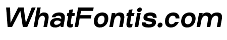 Osmose Bold Italic