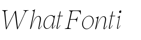 Inferi Extra Light Italic