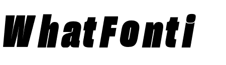 Sharp Grotesk Black Italic 15