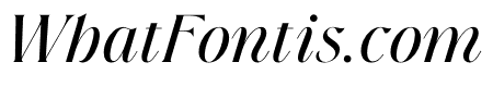New Forest Italic