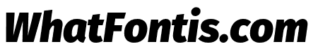 FiraGO Heavy Italic