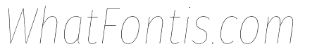 Fira Sans Compressed Eight Italic