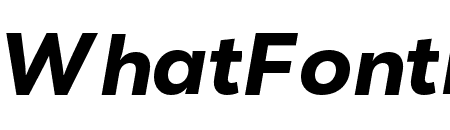Nexa Text Heavy Italic