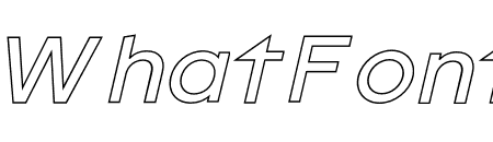 Lack Line Italic