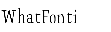 Halibut Serif Condensed