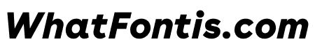 Buenos Aires Black Italic