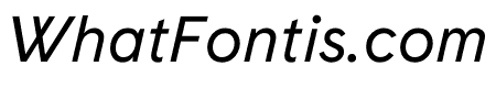 Cadiz Regular Italic