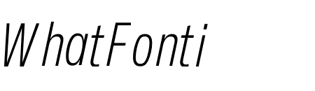 Spezia Condensed Book Italic