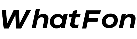 Spezia Extended Bold Italic