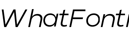 Spezia Extended Regular Italic