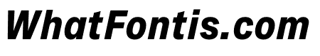 Spezia Narrow Bold Italic