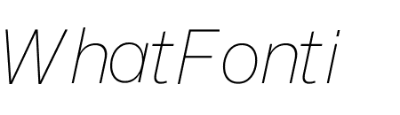 Spezia Normal Light Italic