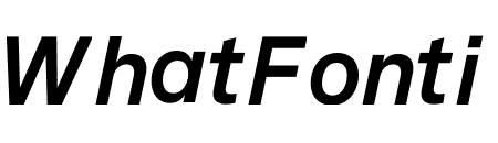Spezia Normal SemiBold Italic