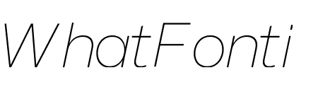 Spezia Wide Light Italic
