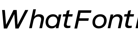 Spezia Wide Medium Italic