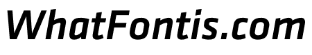 Klavika Medium Italic