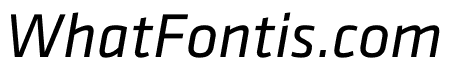 Klavika Regular Italic
