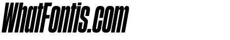 Media Sans Condensed Bold Italic