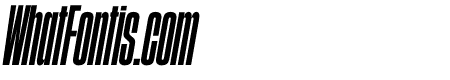 Media Sans Condensed Italic