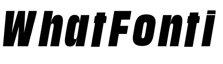 Media Sans Semi Condensed Ultra Italic