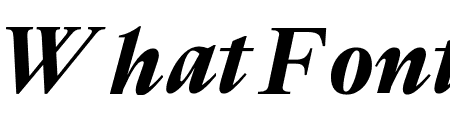 Cardinal Classic Short Bold Italic