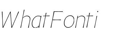 Cobalte Ultra Light Italic
