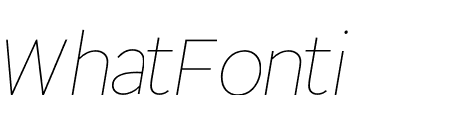 Cogito Ultralight Italic