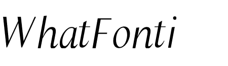 Columbia Sans ExtraLight Italic