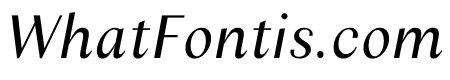 Columbia Sans Italic